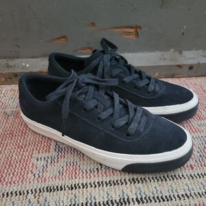 Black white suede one star Converse w6 m4 ox
